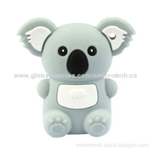 Koala USB Flash Drive, 64, 128, 256, 512MB, 1, 2, 4, 8GB Capacities